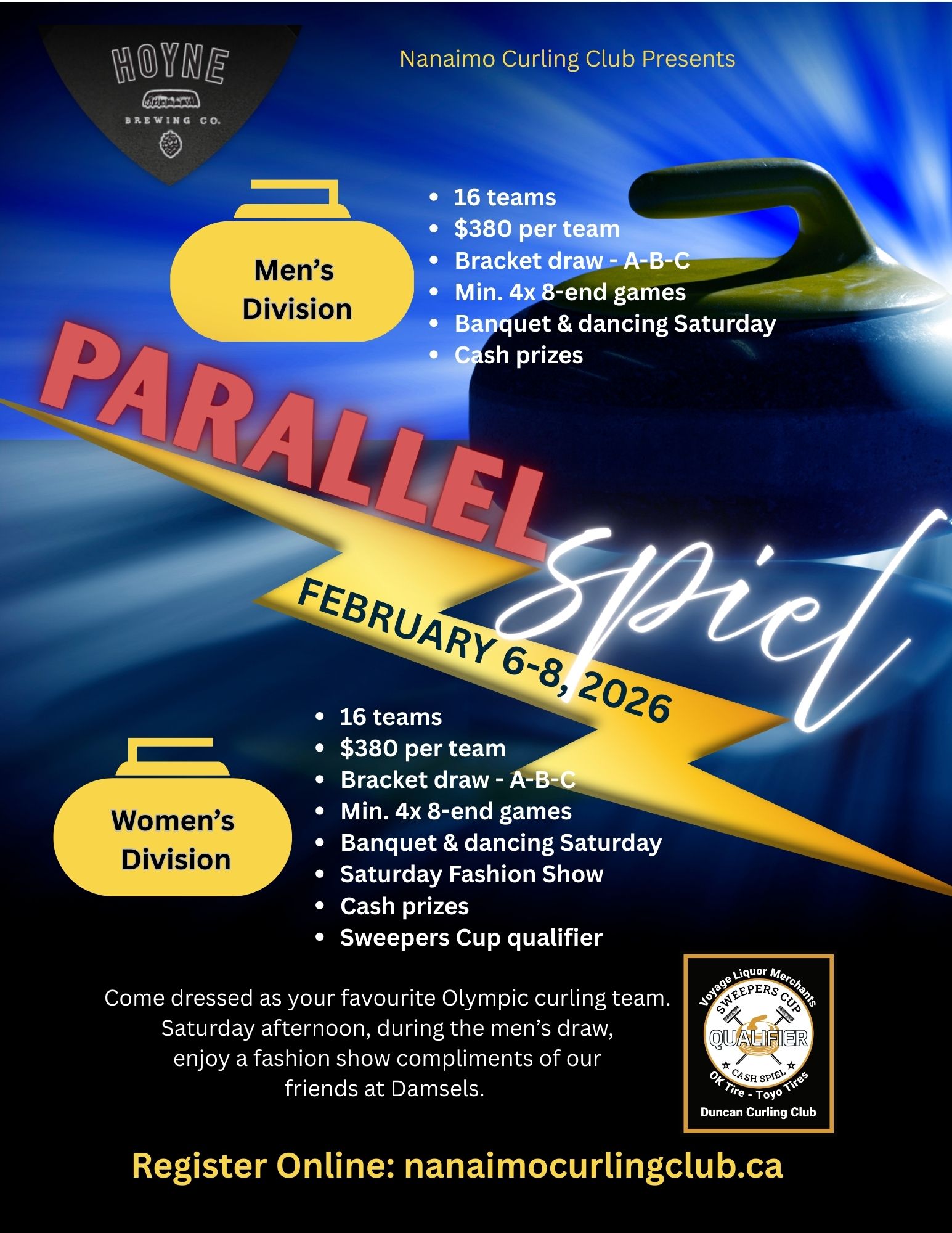 Parallel Spiel: Men's Division