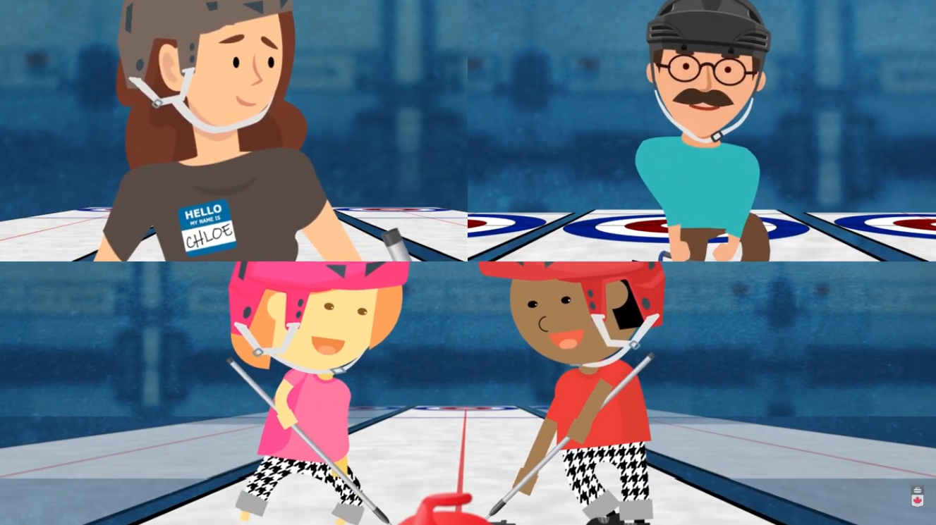 helmets in curling